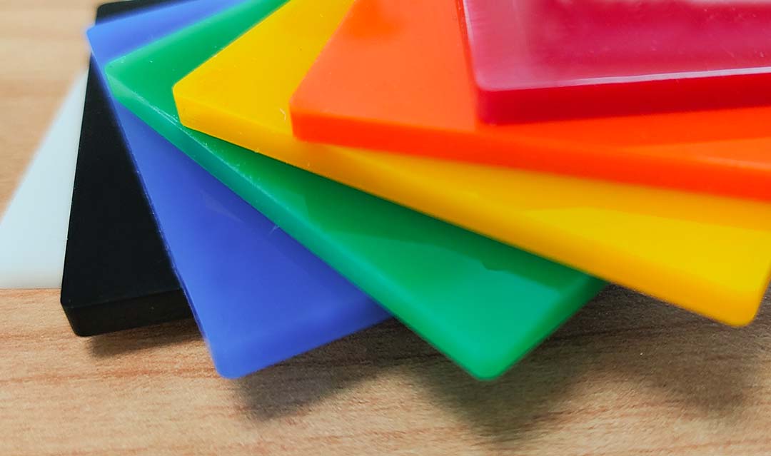 plexiglass colorato