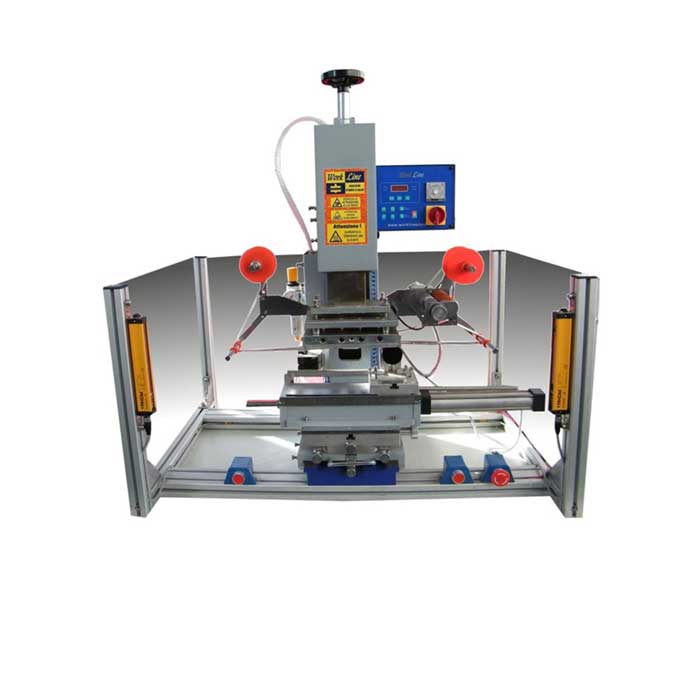 Stampa a caldo pneumatica su tondo e piano