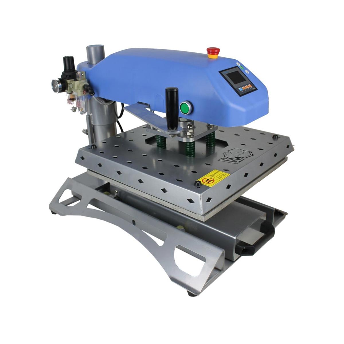 Termopressa pneumatica piastra 380*380 mm controllo lcd a colori top Termopressa pneumatica piastra 380*380 mm controllo lcd a colori top