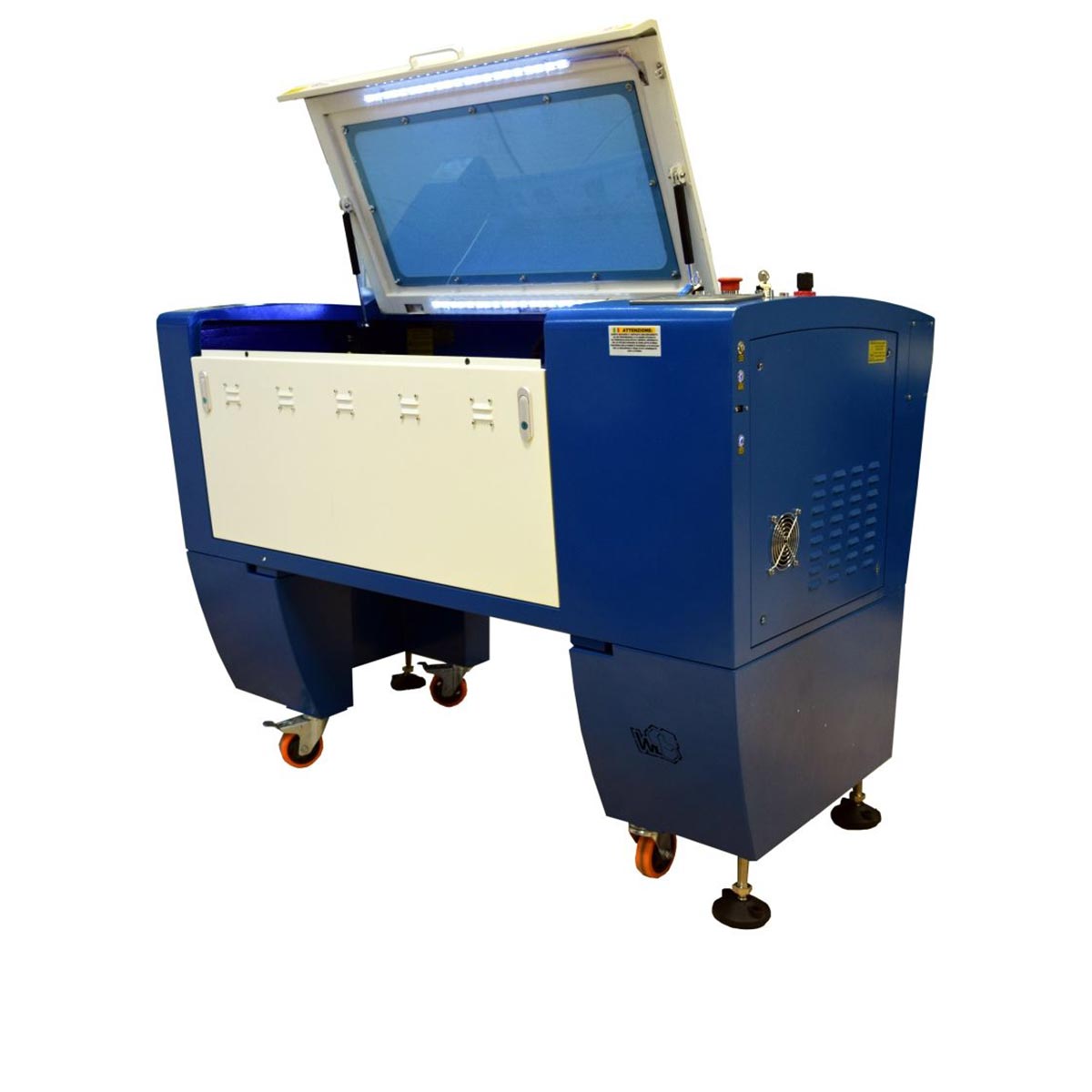 WL9070W80 (9045) Macchina per incisione e taglio laser 900x450mm 80W WL9070W80 (9045) Macchina per incisione e taglio laser 900x450mm 80W