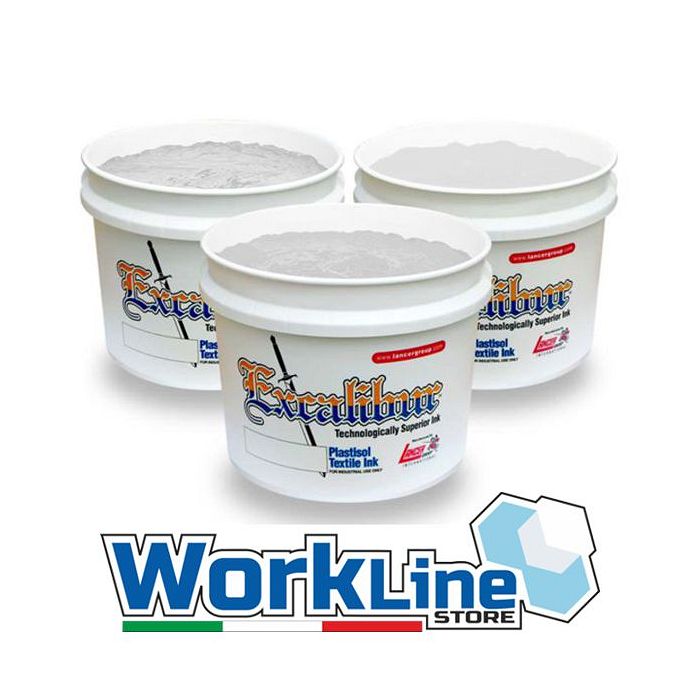 Inchiostro plastisol bianco 50/50 PLUS WHITE