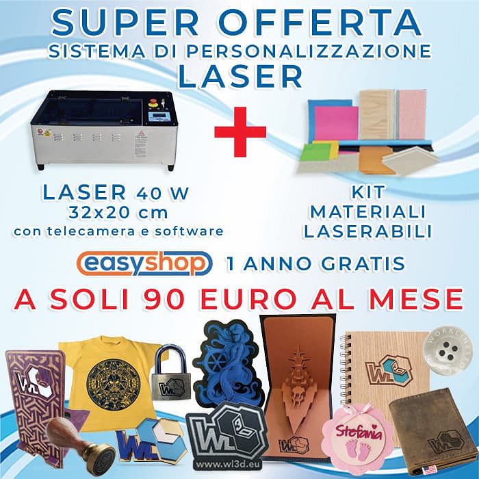 Kit Laser-Materiali-EasyShop
