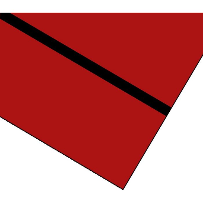 AcryLine - Rosso/Nero
