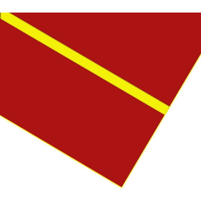 AcryLine - Rosso/Giallo