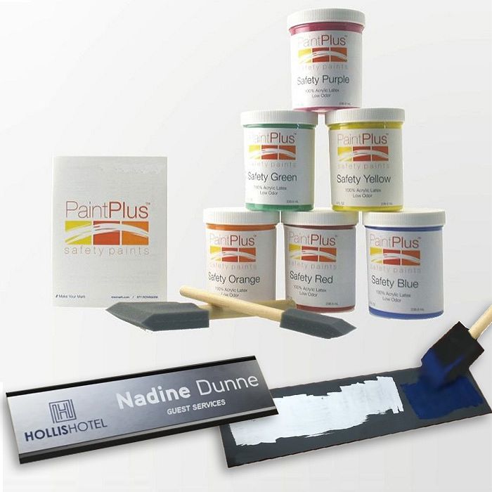 PaintPlus Safety - Kit Vernici acriliche atossiche per incisione laser